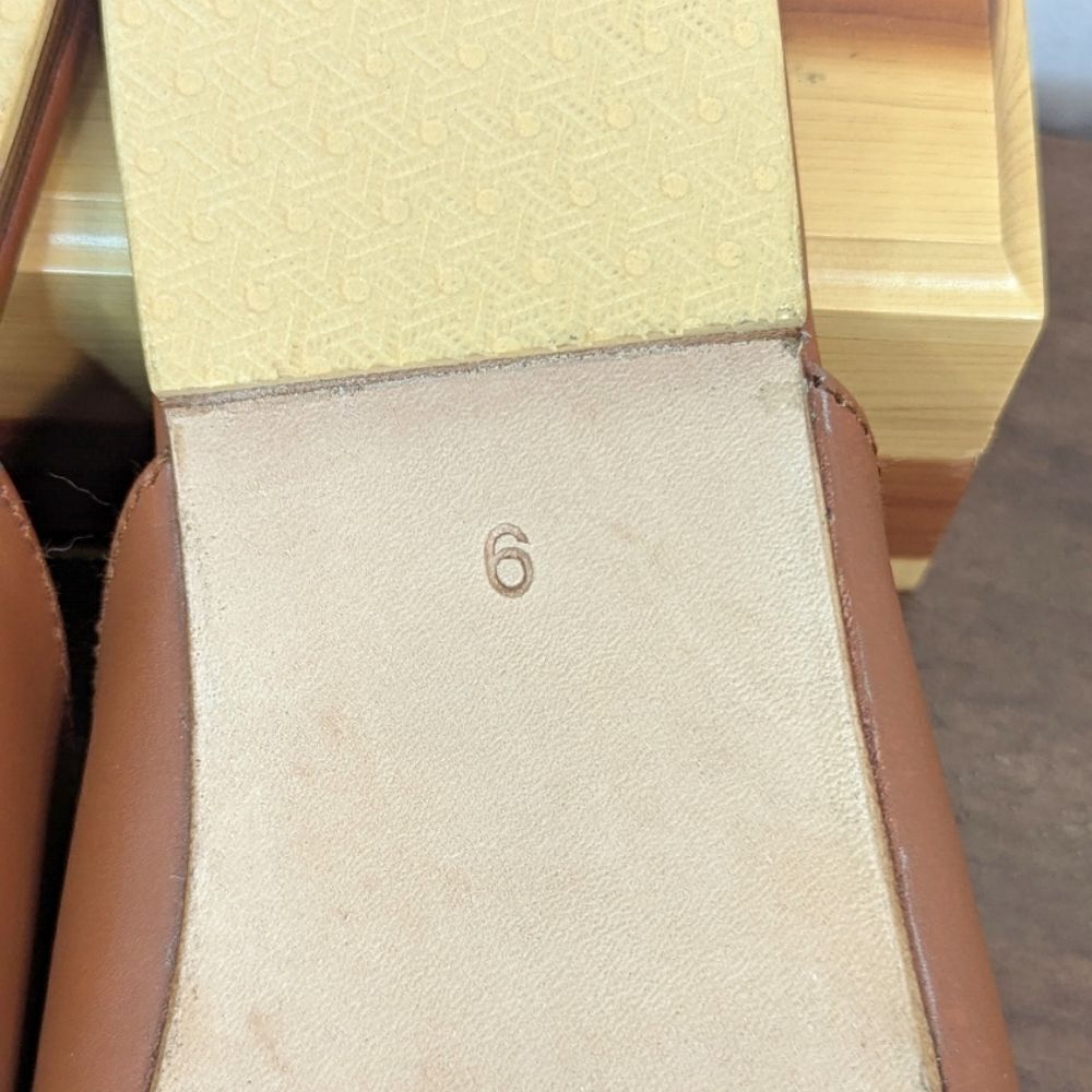 Liberte Leather Preppy Academia Quiet Luxury Capsule French Chic Mules Flats 9 - Picture 2 of 10
